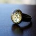 The Imp Cache -  Heroes of Might and Magic inspired sparkling golden ring.