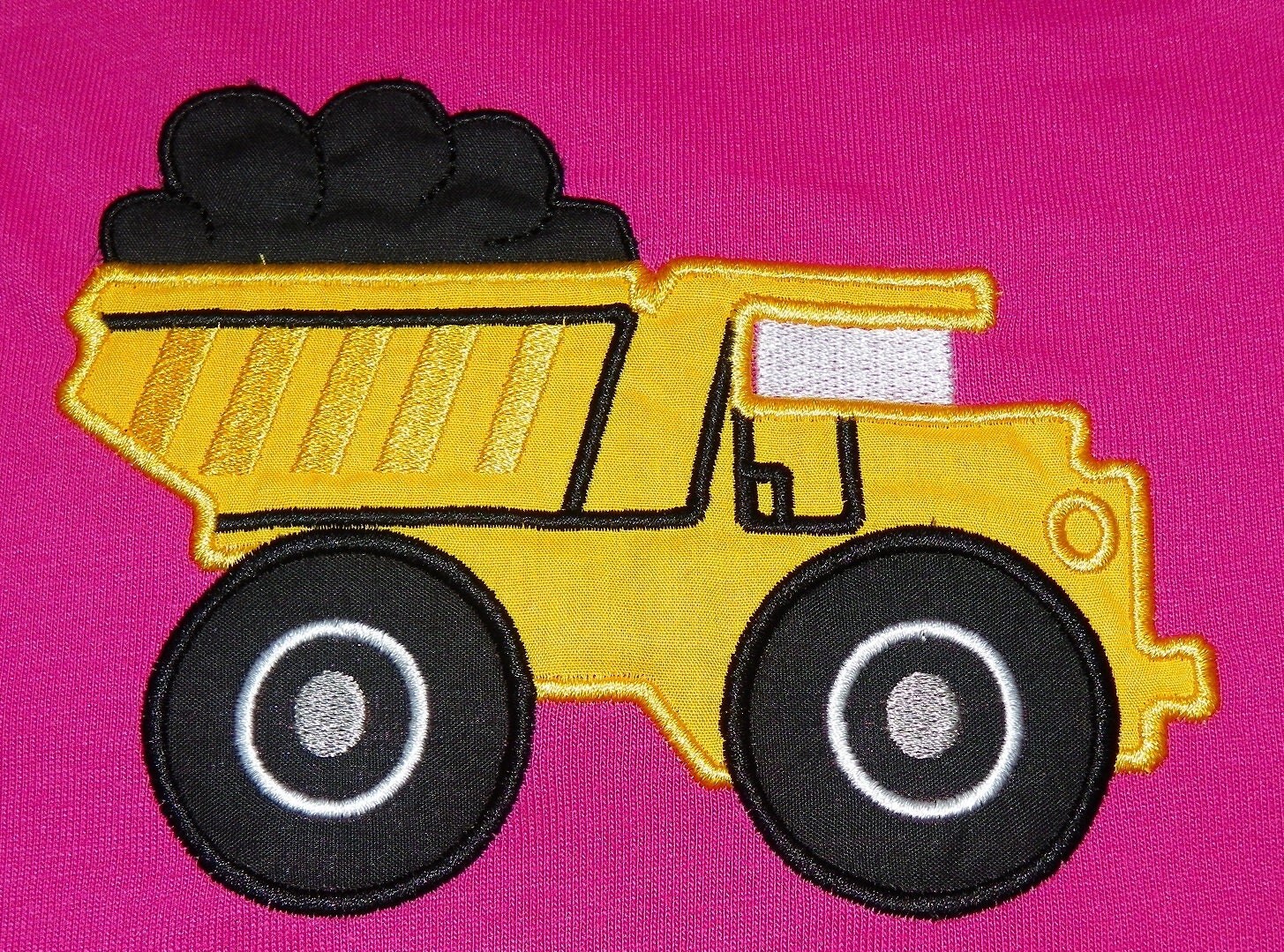 Dump Truck Applique Boys Toys INSTANT Download by astitchforyou