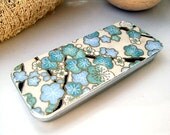 Japanese Blossoms- A Moo Card Holder