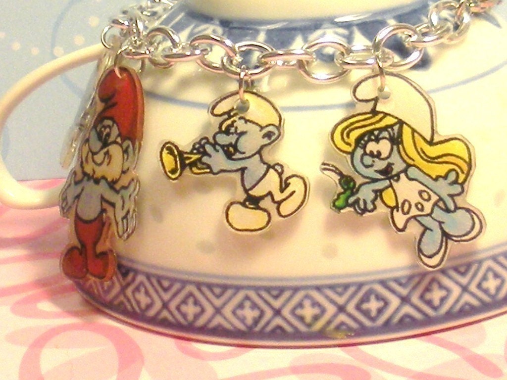 Smurf Charm Bracelet