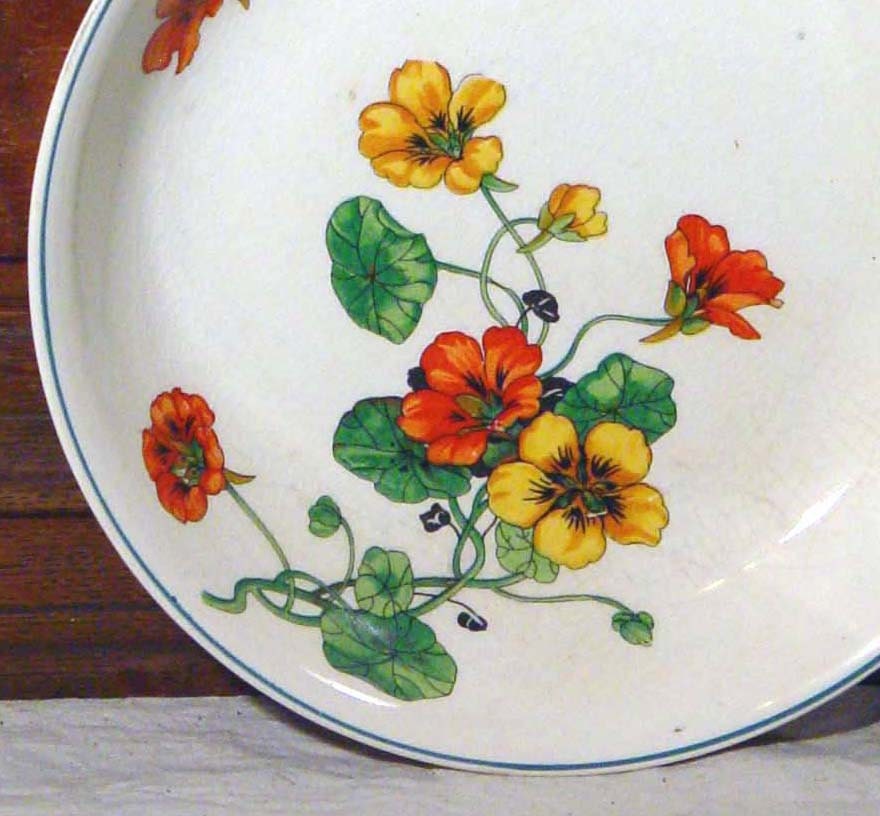 La Sturtium Soup Bowl Smith Phillips China By SurrenderDorothy