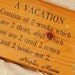 Ode To A Summer Vacation Vintage Sixties Tourist Trap Souvenir Naples Maine USA Kitsch Home Decor 1960s
