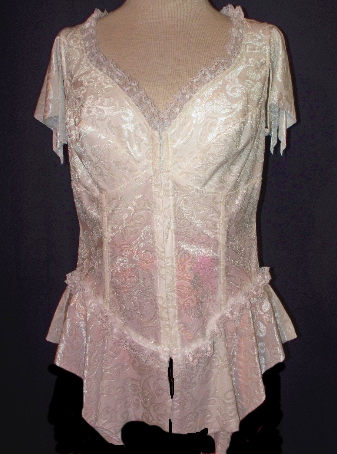 ETERNAL label COSTUME top - Misses Size Large - Like new condition