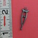 Vintage medical crutch charm or pendant