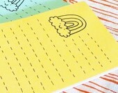Rainbow Mini Notepad