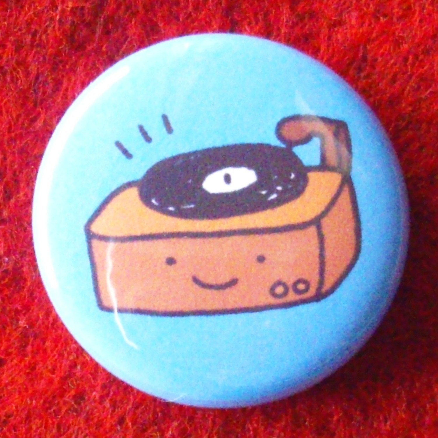 Little Record Player Button