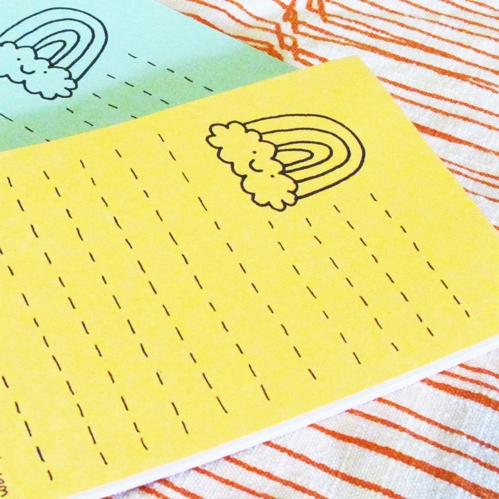 Rainbow Mini Notepad