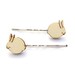 Sleeping Bunny Hairpins