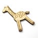 Flossy the Giraffe Embroidery Floss Bobbin