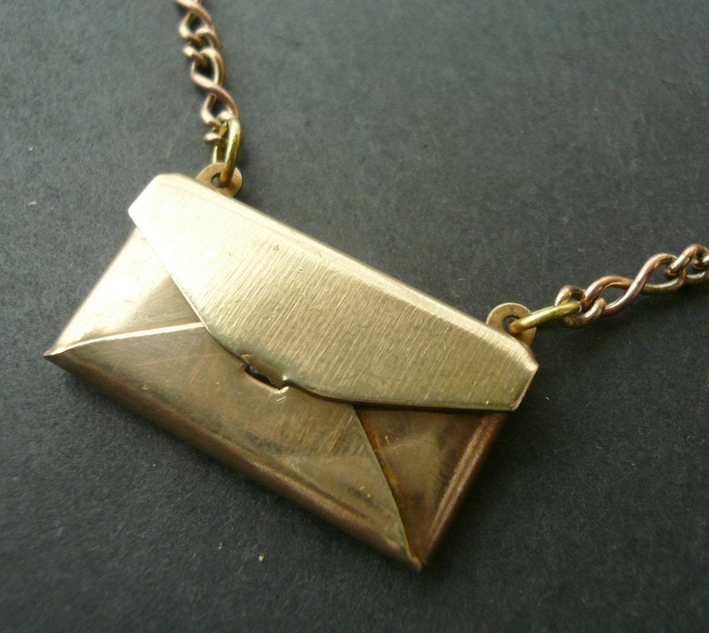 Secret Love Letter Necklace - Authentic Vintage
