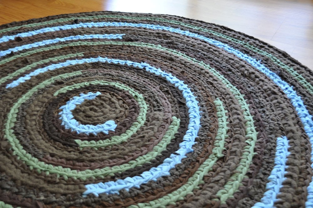 Custom Made Crochet Rug 3 feet