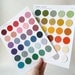 Giant Dwarf Fancy Felt // Color Catalog // 50 Colors