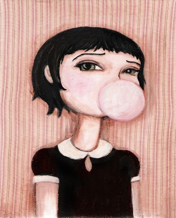 Bubblegum Betty Print