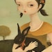 Mysterious Girls from The Black Apple - Rabbit Portraits Print Set