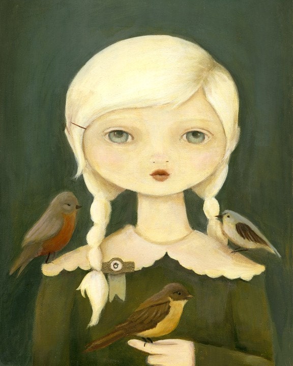 Ava with White Hair (2009 Portrait) Print 8x10