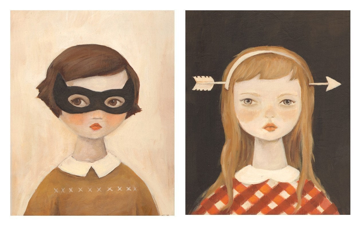Bandits and Arrows Print Set
