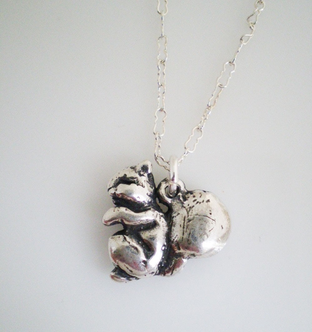 CLEARANCE Squirrel Necklace