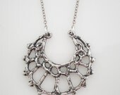 SALE crescent moon necklace