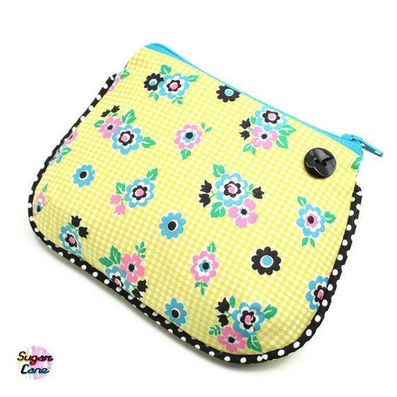 Coin Purse Zipper Pouch - Summer Picnic