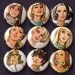 One Inch Magnet Set - Lovely Ladies