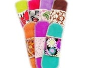 7 Pantyliners Moonpads Organic Cotton Reusable Washable Cloth Menstrual Pads