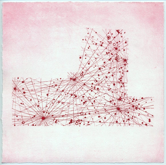 Monoceros Monologue etching
