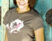 Gray Dust Bunni Final Sweep Tee