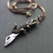 Pocket Knife Necklace Crocodile Alligator Reptile