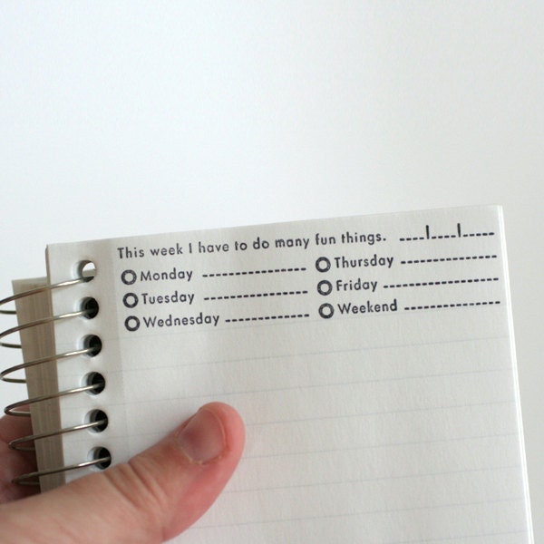 The Make-A-List To Plan Stamp