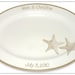 Starfish Beach Wedding Guest Signature Platter