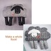 Sheep Sewing Pattern, Kids Fabric Toy, Mary Had a Little Lamb
