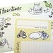CAT Recipe Cards - unique kawaii cute cat illustrations - 4x6 gift for mom chef vegan