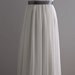 Jane - Wedding Dress - Eco Friendly Long Regency Gown with Cap Sleeves and Empire Waist
