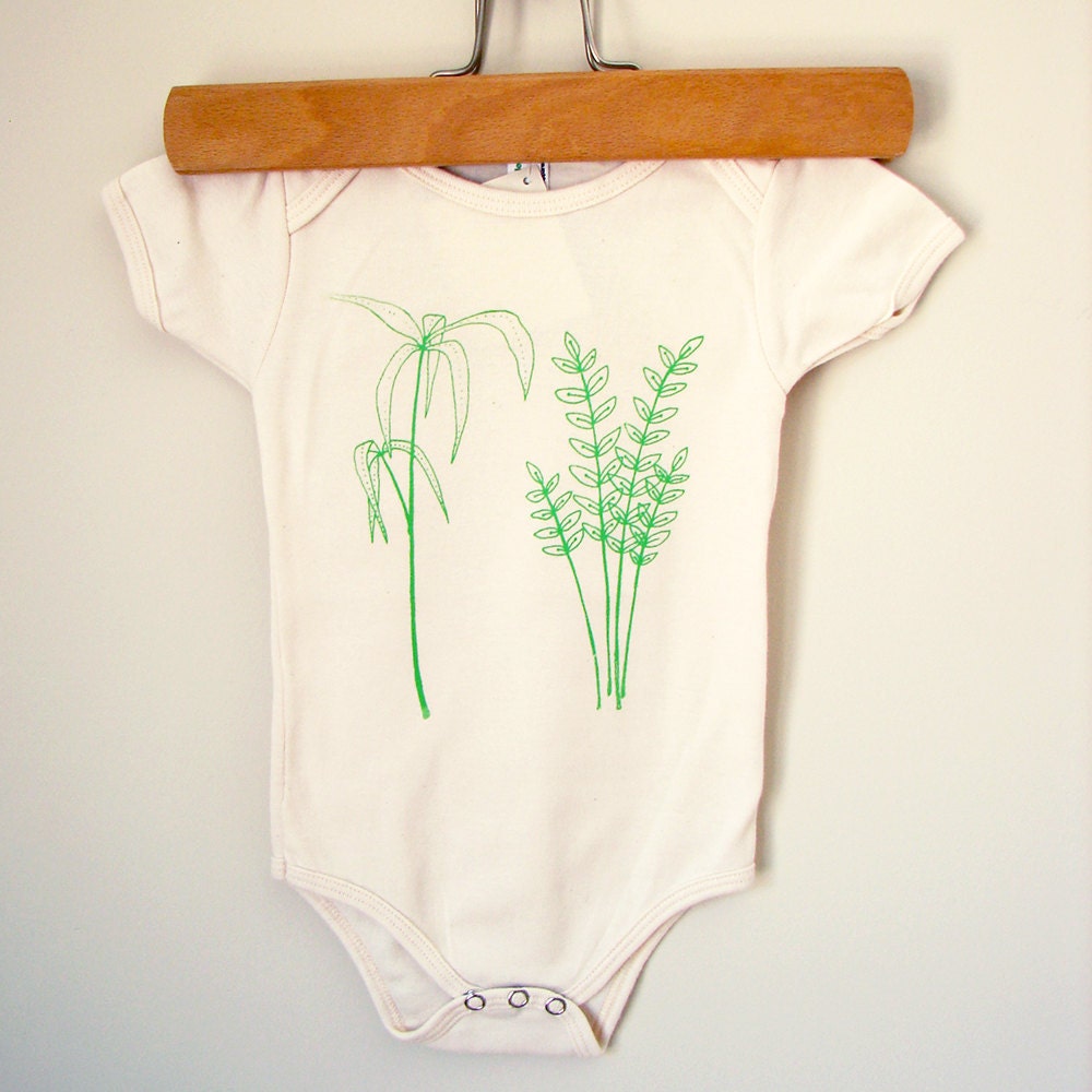 Baby onesie - Plant Cuttings (6-12mo)