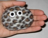 Wild Fancy Pet Rock Plush Leopard Print