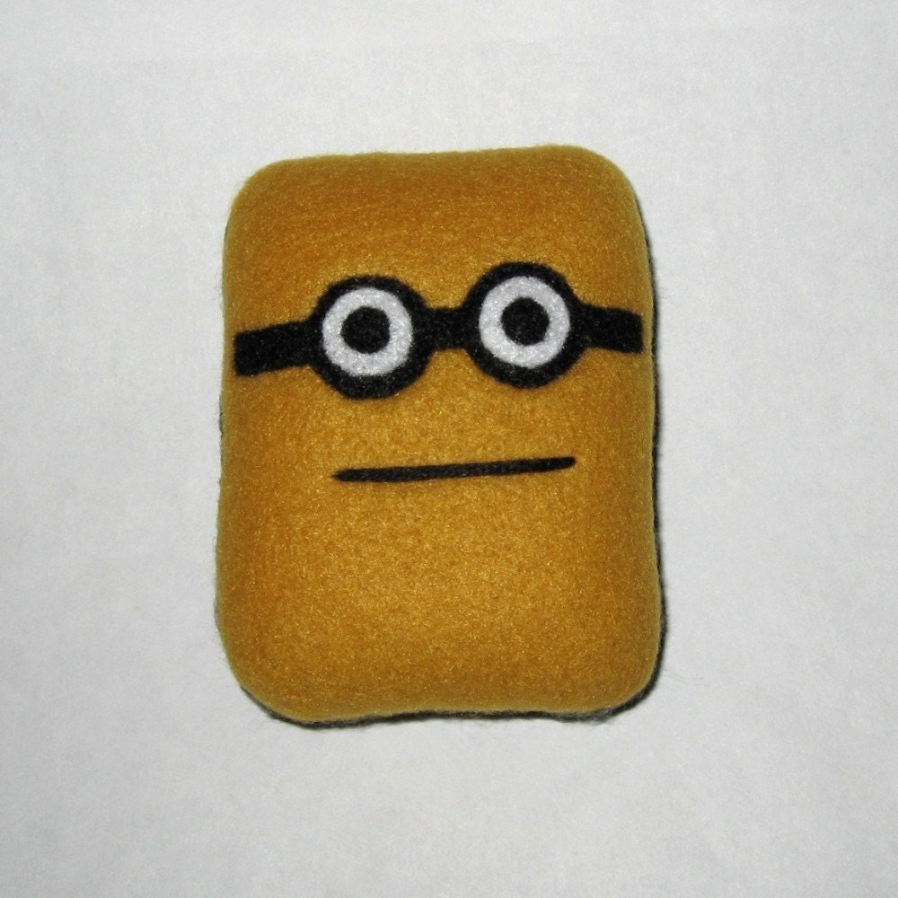 Hipster Tom Creature Plush With Nerd Glasses