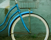 Vintage Bicycle Photograph Fine Art Print 8x10