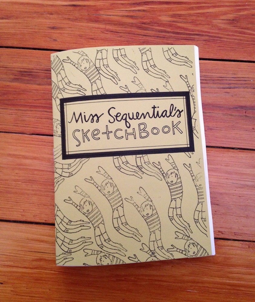 Miss Sequential's Sketchbook zine (Miss Sequential number 5)