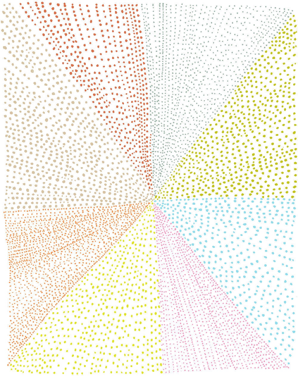 Abstract Art Print by Ashley G - Focus