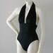 Black One Piece Marilyn Swimsuit SML