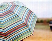 stripey umbrella print 8x10