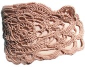 copper freeform cotton bridal belt sash READY TO SHIP