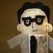 Ira Glass Finger Puppet