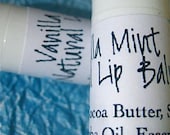 Natural Vanilla Mint Lip Balm (Vegan)