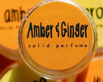 Amber Ginger Solid Perfume