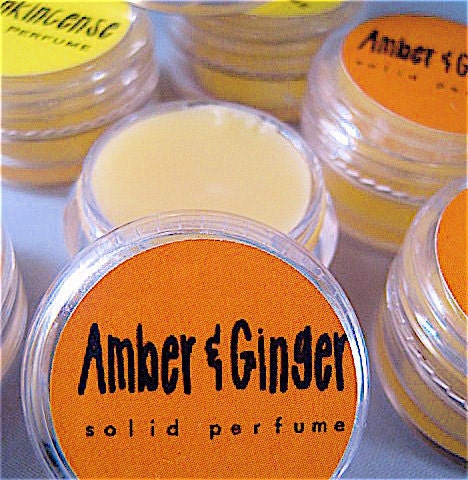 Amber Ginger Solid Perfume