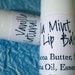 Natural Vanilla Mint Lip Balm (Vegan)