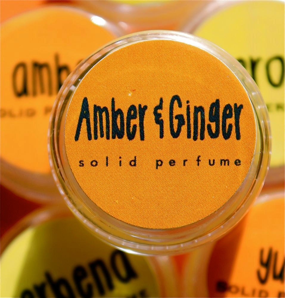 Amber Ginger Solid Perfume