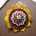 Felt Flower Brooch