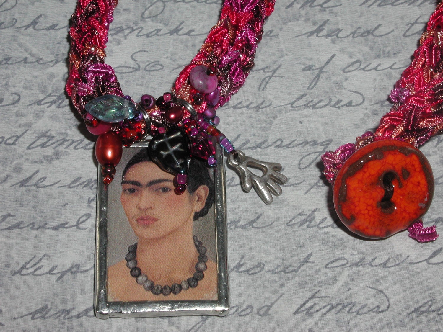 Frida Kahlo Necklace 2